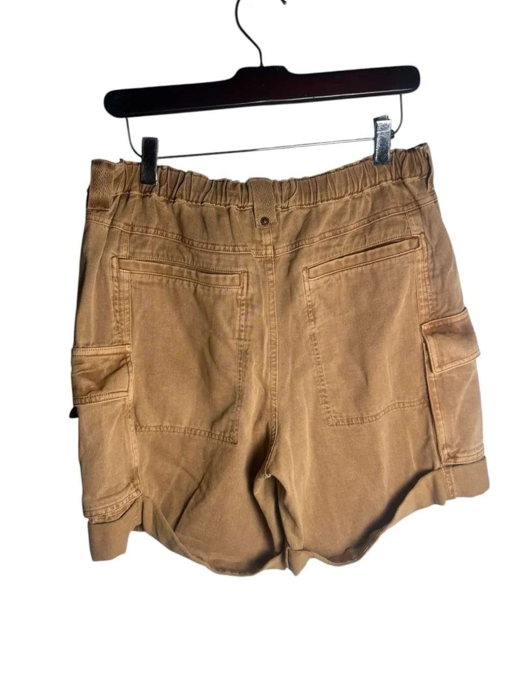 Free People Frankie Washed Shorts Low-Waisted Cargo Lightweight Casual S